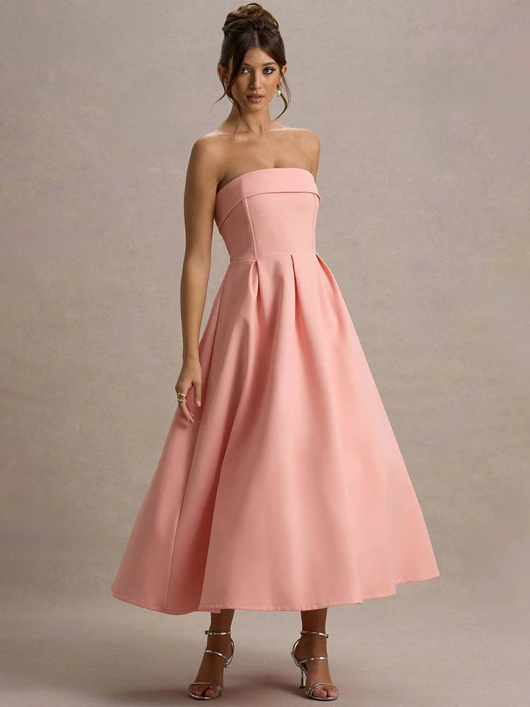 שמלת מקסי דגם ניקול